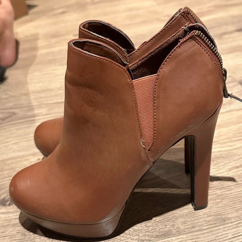 Madden Girl Brown Booties